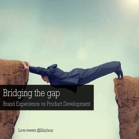 Bridging the gap: Brand Experience vs Product Development