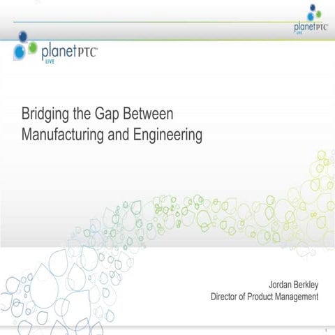Bridging the gap between manufacturing and engineering