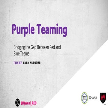 Purple Team - Offensive and Defensive collaborative simulation