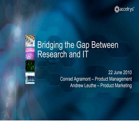 Bridging the gap between research and it