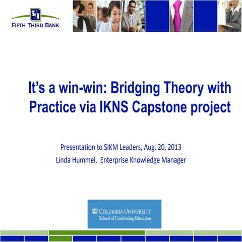 Bridging theory with practice