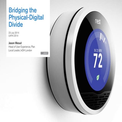 Bridging the Physical-Digital Divide (Jason Mesut)