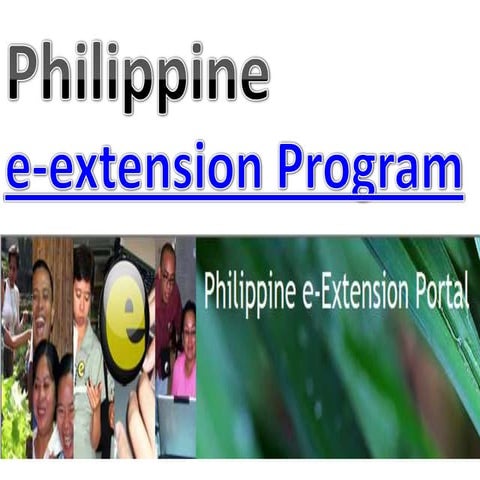 E extension program | PPTX