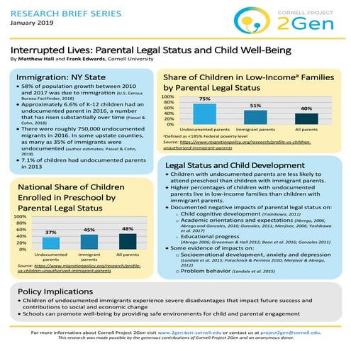 Cornell Project 2Gen: Our First Two years | PDF