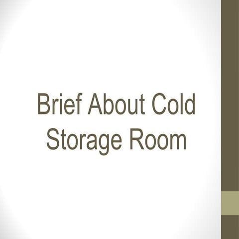 36581352 b-plan-cold-storage | PDF