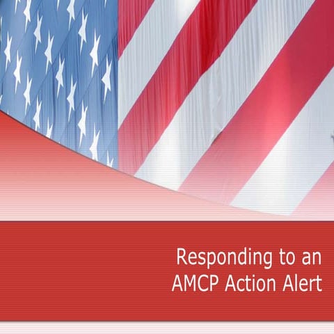 Responding to an AMCP Action Alert
