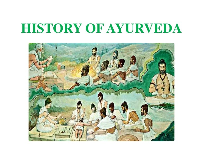 Brief history of ayurveda