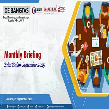 Briefing Tengah Bulan Edisi September 2025