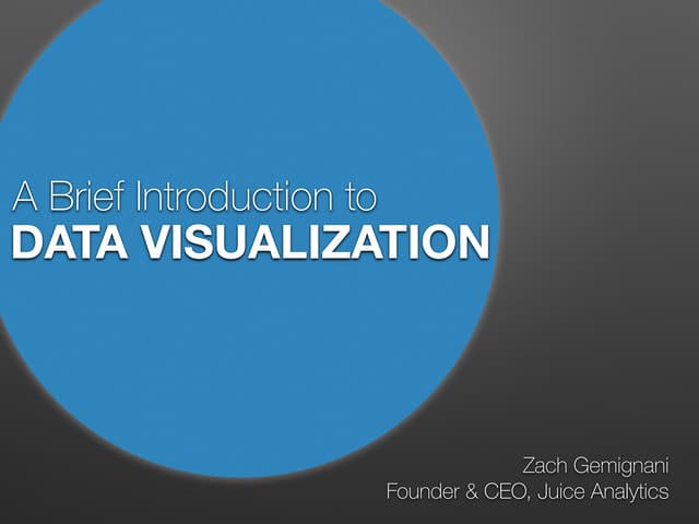 Brief introduction to data visualization