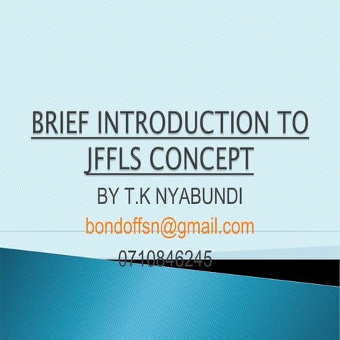 Brief introduction to the Junior Farmer Field School Concept_Presentation by ...