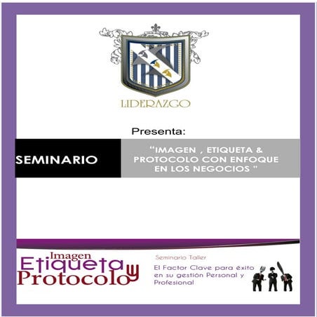 Seminario imagen, etiqueta y protocolo de negocios octubre 2014
