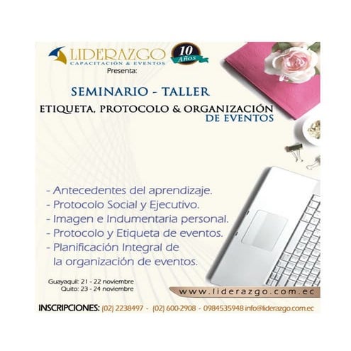 Protocolo en presentaciones de etiqueta | PPTX