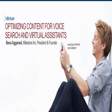 BrightEdge: Optimizing content for voice search and virtual assistants