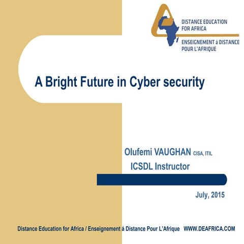 Bright future ahead in Cybersecurity