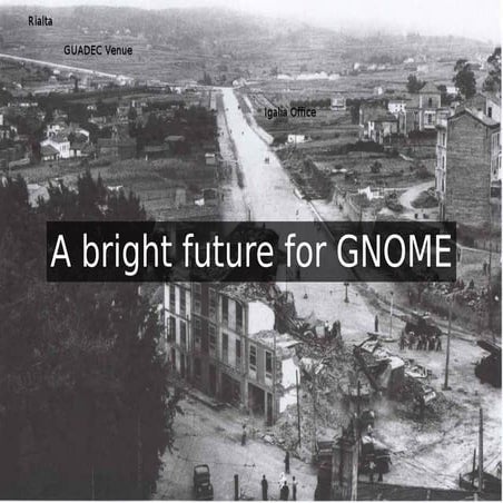 A bright future for GNOME