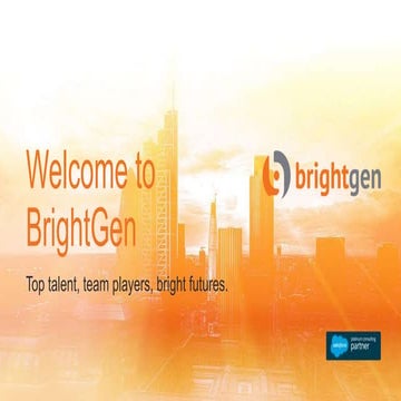 Brightgen exhibiting in London Tech Job Fair Autumn 2019