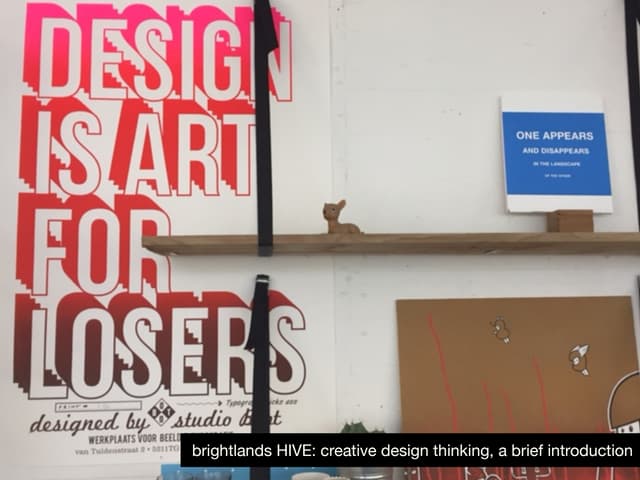 Brightlands HIVE: creative design thinking