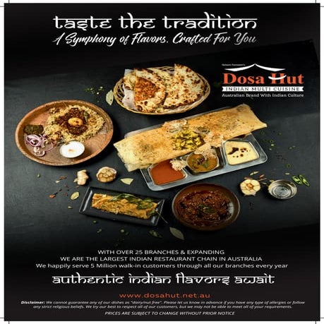 View Menu of Fine Dining Indian Restaurant in Brighton-Le-Sands