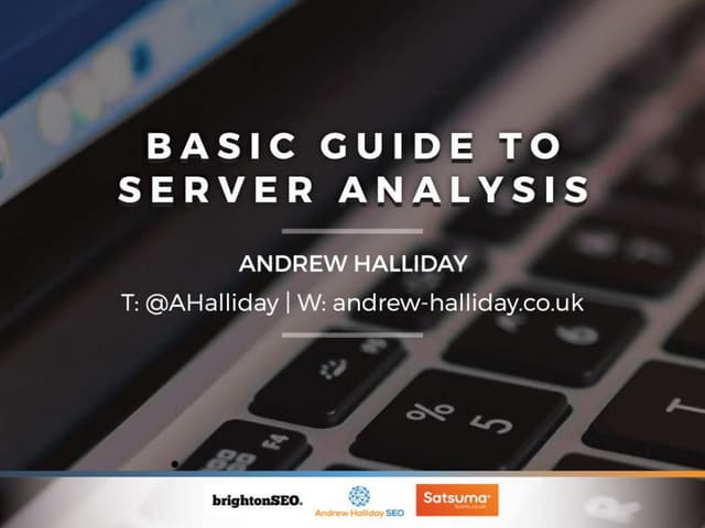 Basic Guide to Server Logs