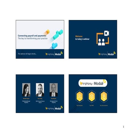 BrightPay and Modulr: Webinar for Accountants