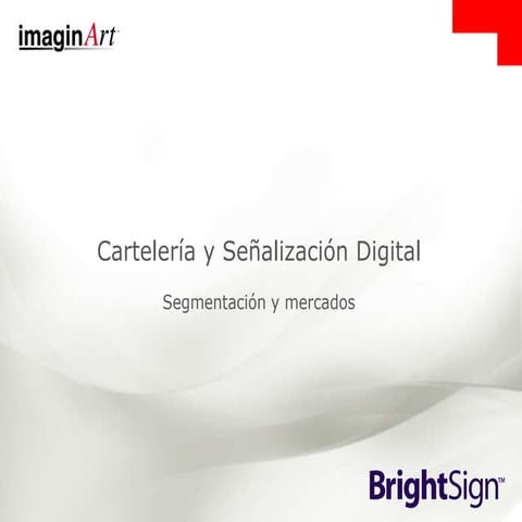 BrightSign Funcinalidades Castellano Carteleria digital | PPTX