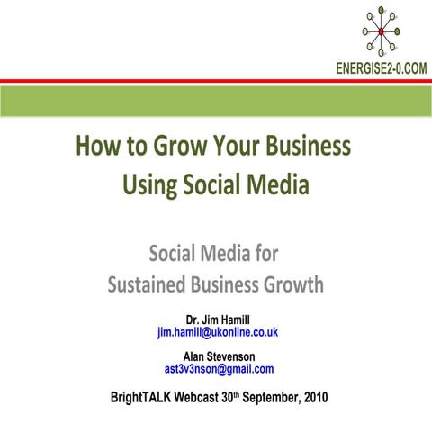 How To Grow Your Business Using Social Media