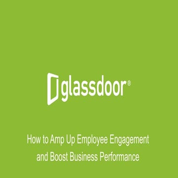 How to Amp Up Employee Engagement and Boost Your Business Performance 