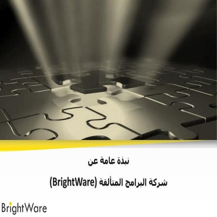 BrightWare Profile Arabic