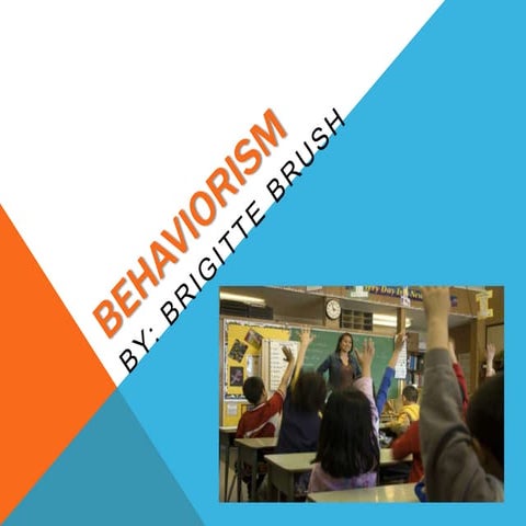 Behaviorism | PPTX