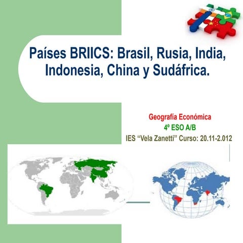 Brics grupo 12 y 13 diapositivas del brics | PDF