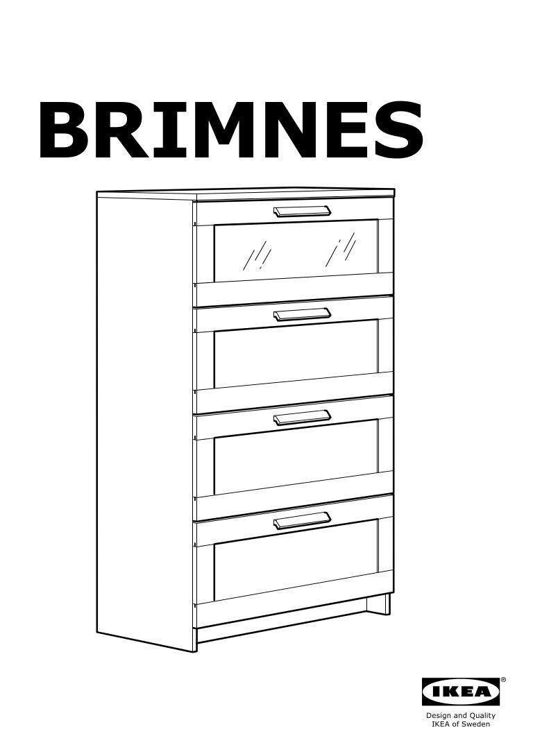 Brimnes dresser assembly instructions