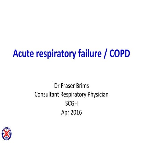 NIV in Acute Exacerbation of COPD