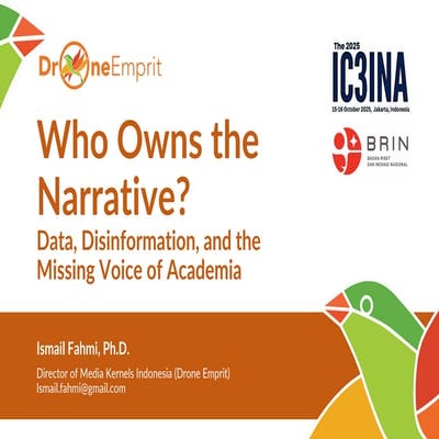 Who Owns the Narrative? Data, Disinformation, and the Missing Voice of Academia