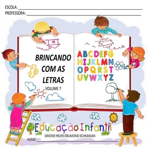 Brincando com as letras vol 7