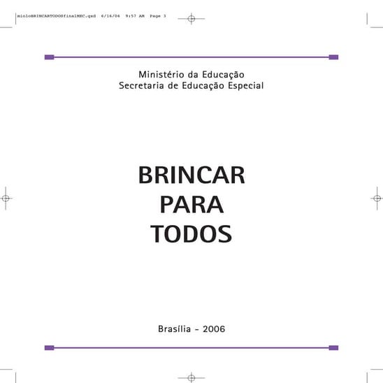Brincar todos