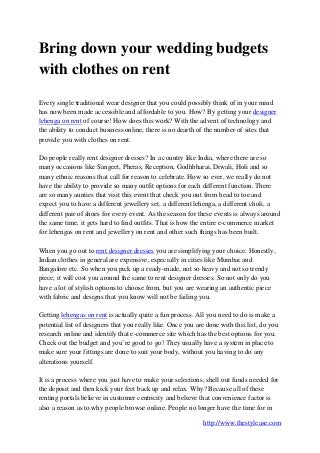 Here Are Nine Ways To Designer Clothes Rental Uk Faster