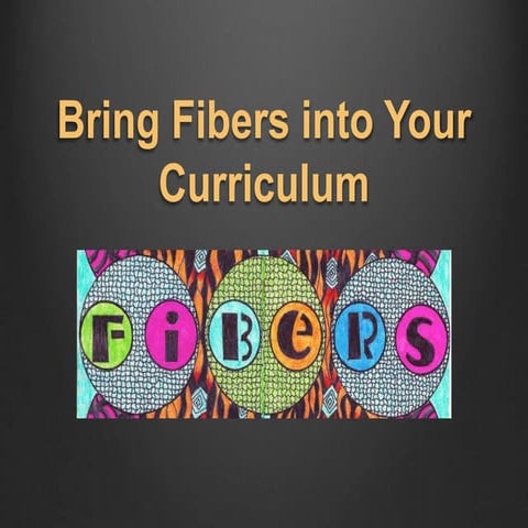 Bring Fibers Into Your Art Curriculum