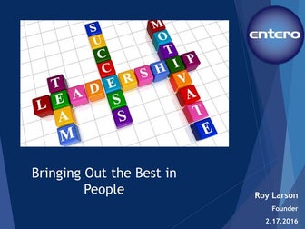 Bringing out the best in people pdf