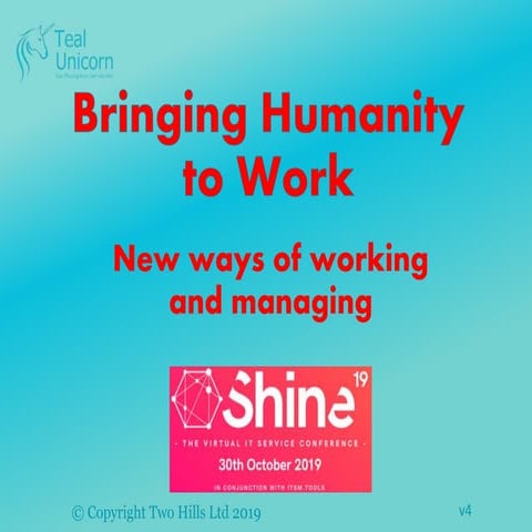 Bringing humanity to work 