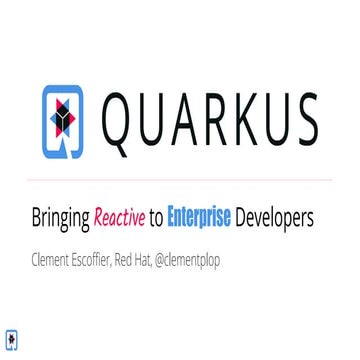 JakartaOne Livestream CN4J: Bringing Reactive to Enterprise Developers