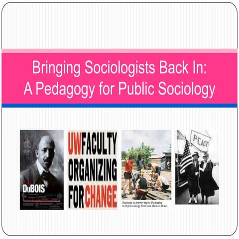 Bringing sociologists back in