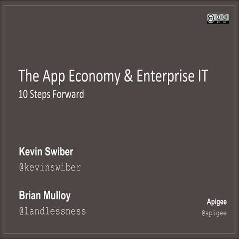 Bringing the App Economy to Enterprise IT