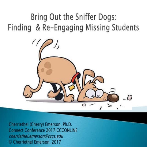 Bring out the sniffer dogs power point