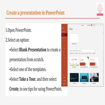 Bring your presentations to life with basic knowledge using powerpoint