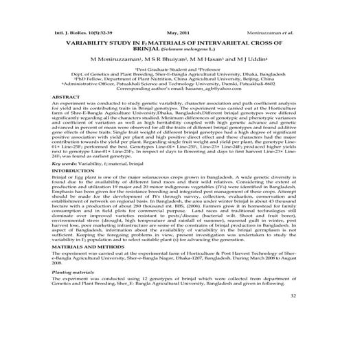 Gene Action for Yield and its Attributes by Generation Mean Analysis in ...