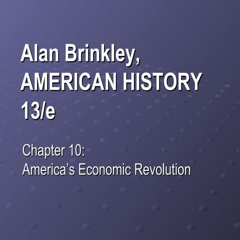 Brinkley13 ppt ch10