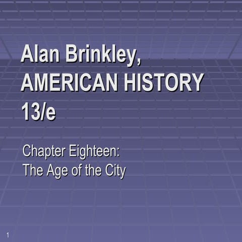 Brinkley13 ppt ch18