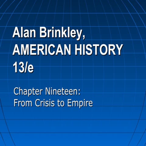 Brinkley13 ppt ch19
