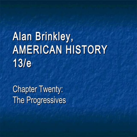 Brinkley13 ppt ch20