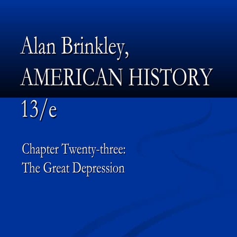Brinkley13 ppt ch23